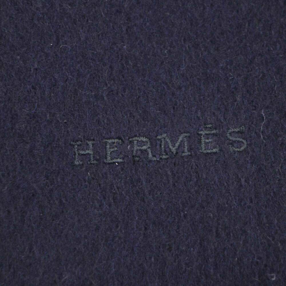HERMES Blue Scarf - Picture 3 of 6